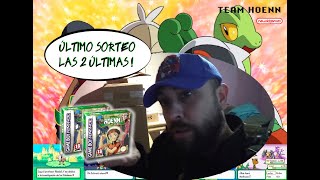 POKEMON HOENN ultimo sorteo de la historia, 2 ganadores