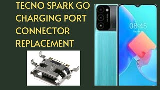 tecno Spark go charging port replacement #Tecno Spark go charging problem solution