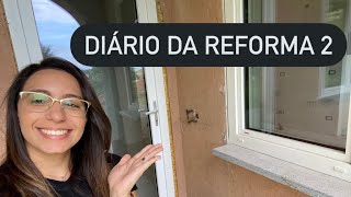 DIÁRIO DA REFORMA 2 - AQUECIMENTO + PORTAS E JANELAS 🏡🛠| Vida na Itália 🇮🇹