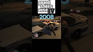 ЭВОЛЮЦИЯ ПОЛИЦИИ В ГТА  #gtasanandreas #shorts #short #gaming #gta #gta5 #reels #games #gta4