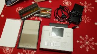 Canon Selphy CP1300 Unboxing