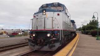 Amtrak dash 8 leader at Vancouver Washington and more!