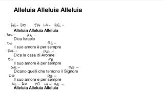 Alleluia, alleluia, alleluia. Salmo II domenica di Pasqua B della  Divina Misericordia