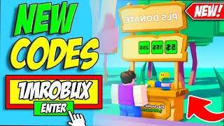 *NEW* ALL WORKING CODES FOR PLS DONATE IN 2023! ROBLOX PLS DONATE CODES