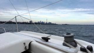 Sailing on the Lake Ontario, Toronto - MacGregor-26M (August 6, 2013)