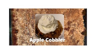 Fresh Apple Cobbler