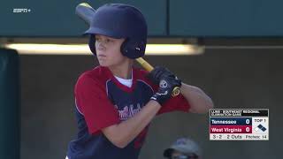 LLWS 18 - Southeast Regionals - Nolensville TN vs  Barboursville WV  #llws2018