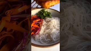 Lemongrass Tofu Cutlets Recipe: Flavorful Vegan Dish with Cabbage & Carrot Bowls #shorts #vegan