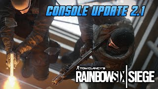 Console Update 2.1 | Rainbow Six Siege