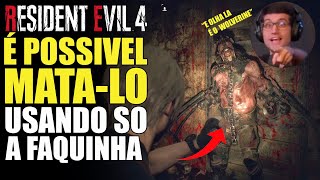 RESIDENT EVIL 4 REMAKE Como matar o Wolverine Só na Faca - DAVY JONES CURTIU ESSA DICA