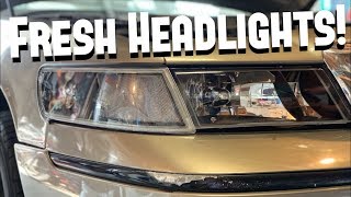 Blackout Crown Vic Headlights!