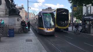 LUAS TRAM in Dublin IRELAND