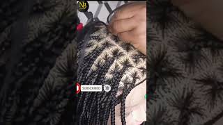 #shorts : How To Do Knotless Braids On A Full Lace Wig