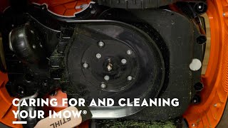 Caring for and Cleaning Your STIHL iMOW® Robotic Mower | STIHL iMOW® Maintenance Guide | STIHL GB