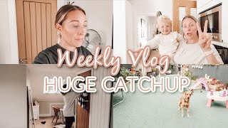 WEEKLY VLOG | HUGE CATCHUP, ORGANISING THE HOUSE AND VINTED UPLOADS | Emma Nightingale