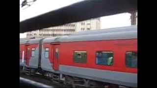 Superfast Rajdhani Express just left Howrah Station