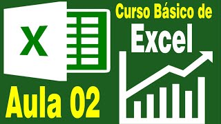 Curso de Excel Básico- Aula 02  barra de endereço e barra de formulas