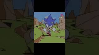 Sonic running at the camera meme