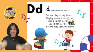 /Dd SOUND , ACTION  AND SONG || JOLLY PHONICS  #phase2   #msesterscorner #jollyphonics  #phonics