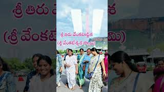 ఓం నమో వేంకటేశాయ నమ:#omnamovenkateshaya #govinda #viralvideo #youtubeshorts #tirupati #tirumala