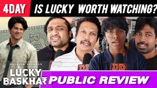 Lucky Baskhar Public Review / Lucky Baskhar 4 Day Public Review / Dulquer Salmaan Movie Review