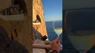 Best Sunset in Menorca Cova d’en Xoroi Full Tour #menorca #sunsetview #travelvlog #spain