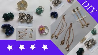 Girls Fashion! Daily Were Looking Beautiful Earrings / Handmade  Earrings Jewellery Making