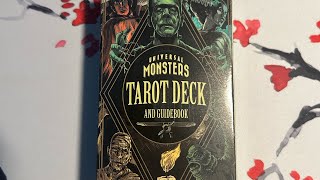 Universal Monster Tarot deck