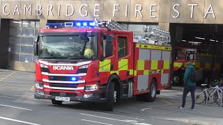 Cambridgeshire Fire & Rescue Service - Cambridge ERP Turnout 25-04-2023