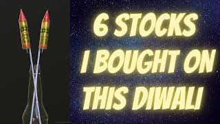 6 Stocks I bought on Diwali - HDFC Limited - Hindustan Unilever - HDFC Bank - ITC - HCL Tech - Dabur