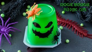 Oogie Boogie Pudding Cups