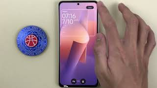 Lock screen signature on Xiaomi Redmi Note 13 Android 14