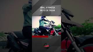 Trail: moto para trilha, terrenos ruins e cidade | #shorts