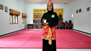 KOSN SMA Pencak Silat Putri 2020 an. Jasmine Najwatul Millah Kontingen SMA N 4 Kota Malang (video 2)