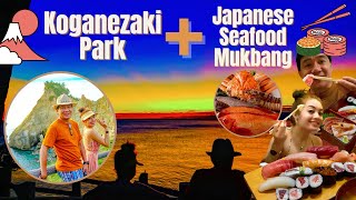 PINAKA MAGANDA SUNSET SA JAPAN (GRABE!! 😍😭)  + JAPANESE SEAFOOD MUKBANG 🍣🍜 🍱🐙🦐🐠🦀 | Vena Roshiena