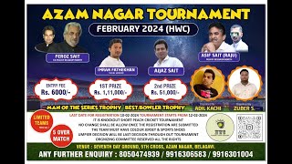 AL FATEH TROPHY AZAM NAGAR 2024 DAY 7