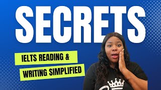 IELTS Reading and Writing SIMPLIFIED in 12mins  (Part 2).