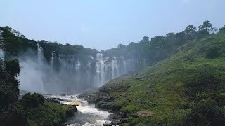 "Angola" Malanje Province | Kalandula Falls (Relaxing Nature Sounds)