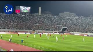 جماهير الرجاء العالمي تبدع في تيفو خيالي بملعب الرعب "دونور" 💚💚💚