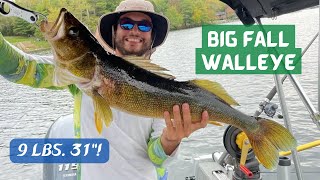 BIG 9 lb 31" Walleye & Remote Wilderness Trout Fishing