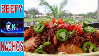 NACHOS WITH GROUND BEEF RECIPE BY ONCHO'S KITCHEN