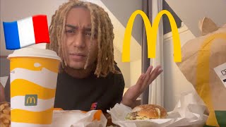 TRYING MCDONALDS IN FRANCE 🇫🇷 FOR THE FIRST TIME!!