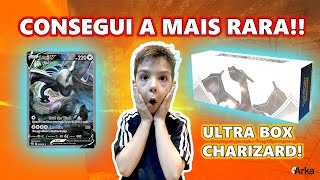 OLHA O QUE VEIO NA MINHA ULTRAPREMIUM BOX DO CHARIZARD