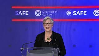 Einride VP of Produce Strategy and Government Affairs Michelle Avary at SAFE Summit 2023