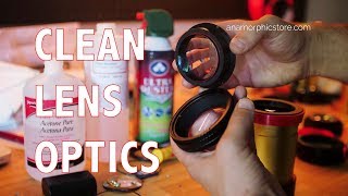 Cleaning Multi Coated Optics on Single Focus Anamorphic Lens