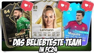 Das BELIEBTESTE TEAM in FC 24: Die MEISTEN LIKES! feat. Alisha Lehmann, etc. | Sportsfreund l FC 24