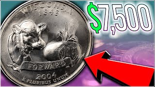 "RARE 2004 QUARTERS WORTH BIG MONEY" - Valuable Quarter Errors You Should look for!!