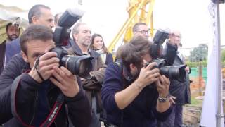 ALILA Promoteur - Pose de la 1ère pierre de la Résidence "Les Cerisiers" à Roanne (42)