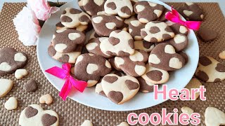 بيتفور القلوب (Heart cookies) وصفة لذيذة مميزة بمناسبة عيد الحب ❤❤❤