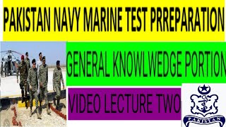 Pakistan Navy Marine Test Preparation 2023| General Knowledge Questions| Important MCQS|